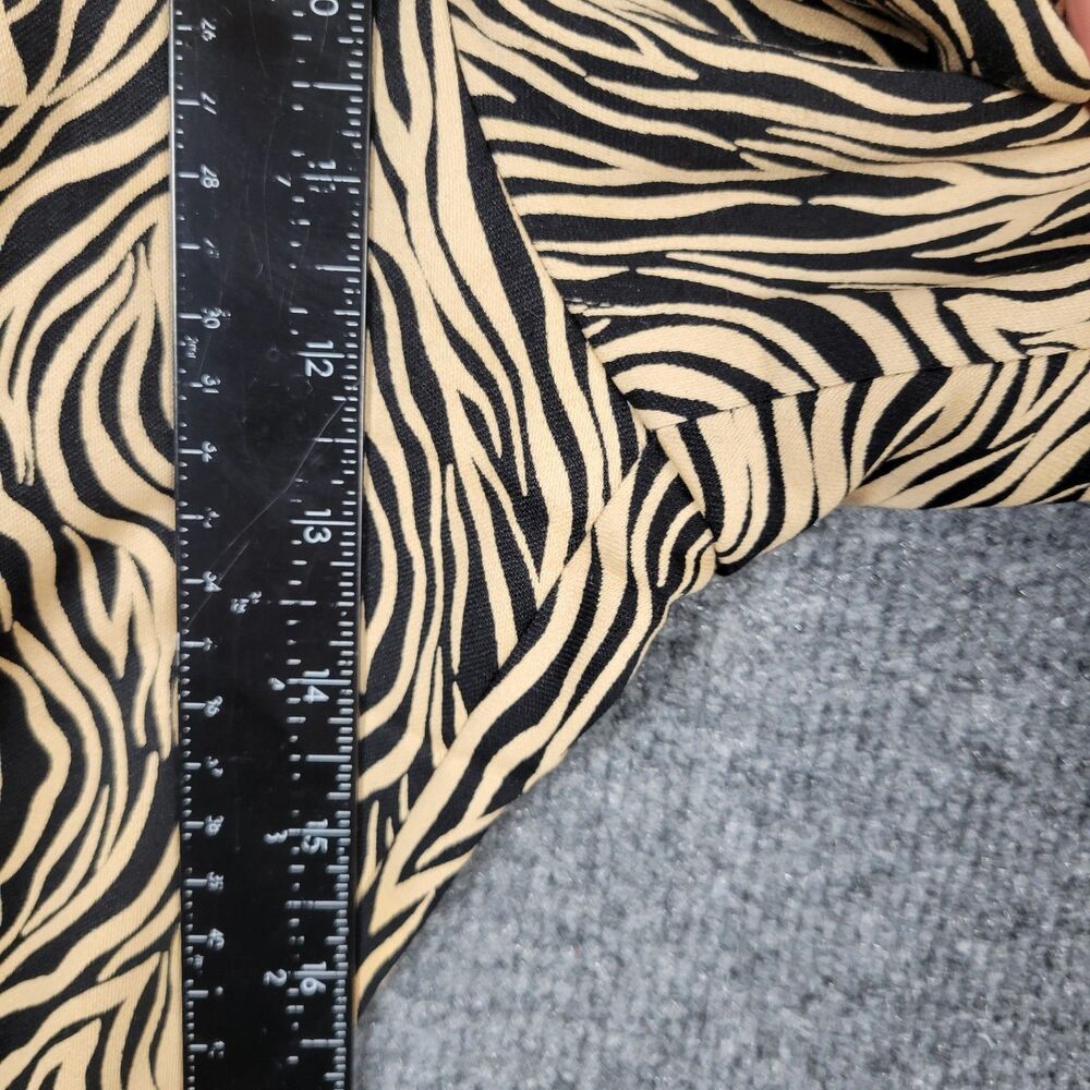 ESCADA Margaretha Ley Abstract Artsy High Rise Wool Silk Pleated Pants SIZE 38 - Picture 13 of 14
